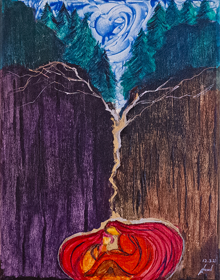 Painting Back to It by Negar T